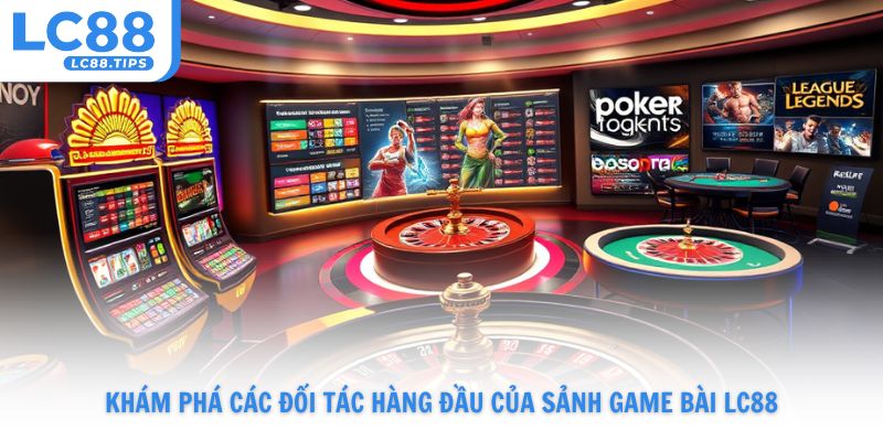 Khám phá các đối tác hàng đầu của sảnh game bài LC88